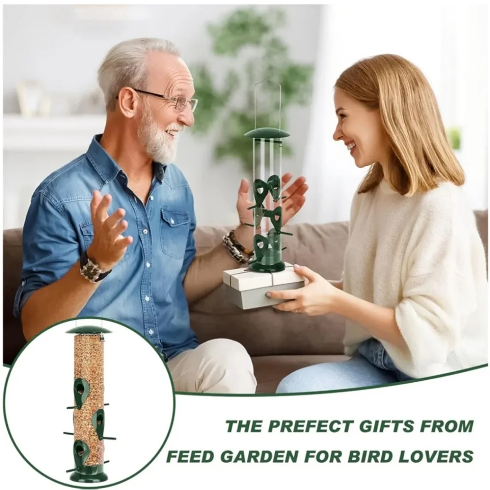 Green Bird Feeer 2 Pack